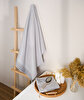 Picture of Koza Home Limira 2-Piece Gray Dowry Towel Set 50x90-90x150 2262 50 x 90 - 90 x 150