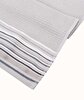 Picture of Koza Home Limira 2-Piece Gray Dowry Towel Set 50x90-90x150 2262 50 x 90 - 90 x 150