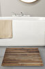 Picture of Koza Home Estera Teak Wood Bath Mat 60x90 9984 60 x 90