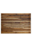 Picture of Koza Home Estera Teak Wood Bath Mat 60x90 9984 60 x 90