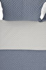 Picture of Koza Home Malea Navy Blue Double Bedspread 230x250 2 Pillow 50x70 5006 230 x 250