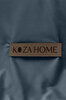 Picture of Koza Home Linda Navy Blue Velvet Double Duvet Cover Set 200x220 4 Pillows 5010 200 x 220