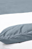 Picture of Koza Home Linda Navy Blue Velvet Double Duvet Cover Set 200x220 4 Pillows 5010 200 x 220