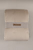 Picture of Koza Home Elite Beige Velvet Double Bedspread 230x250 2 Pillow 50x70 5023 230 x 250