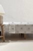 Picture of Koza Home Wanda Gray Double Edge Tasseled Blanket 220x240 5025 220 x 240