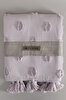 Picture of Koza Home Wanda Lilac Double Edge Tasseled Blanket 220x240 5025 220 x 240