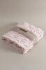 Picture of Koza Home Sitra Powder Double Tassel Bedspread 230x250 2 Pillow 50x70 5032 230 x 250