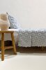 Picture of Koza Home Sitra Gray Double Tasseled Bedspread 230x250 2 Pillow 50x70 5033 230 x 250