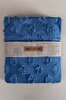 Picture of Koza Home Sitra Navy Blue Double Tasseled Bedspread 230x250 2 Pillow 50x70 5034 230 x 250
