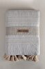 Picture of Koza Home Assos Beige Stone Wash Double Bedspread 230x250 5036 230 x 250