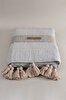 Picture of Koza Home Assos Beige Stone Wash Double Bedspread 230x250 5036 230 x 250
