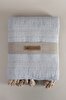 Picture of Koza Home Assos Gray Stone Wash Double Bedspread 230x250 5037 230 x 250