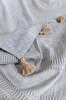 Picture of Koza Home Assos Gray Stone Wash Double Bedspread 230x250 5037 230 x 250