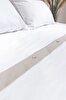 Picture of Koza Home Dave Gray Mother of Pearl Buttoned Double Duvet Cover Set 200x220 4 Pillows 5042 200 x 220