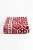 Picture of Koza Home Destino Red New Year Christmas Patterned TV Blanket 130x170 2023 130 x 170