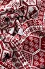Picture of Koza Home Destino Red New Year Christmas Patterned TV Blanket 130x170 2023 130 x 170