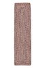 Picture of Koza Home Cesta Handmade Knitted Purple Corner Runner 37x136 4025 37 x 136