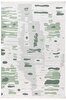 Picture of  Duo Cream Green Double Sided Washable Woven Rug 24245A 60 x 100