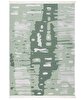 Picture of  Duo Cream Green Double Sided Washable Woven Rug 24245A 60 x 100