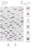 Picture of  Duo Cream Gray Double Sided Washable Woven Rug 24246A 60 x 100