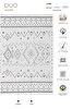 Picture of  Duo Cream Gray Double Sided Washable Woven Rug 24247A 60 x 100