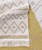 Picture of  Duo Cream Yellow Double Sided Washable Woven Rug 24247A 60 x 100
