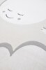 Picture of Koza Carpet Sparkle Cream Gray Mother Child Cloud Figured Children's Room Carpet 133x190 33446A 133 x 190