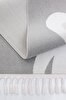 Picture of Koza Carpet Sparkle Gray Cream Rabbit Figured Animal Figured Children's Room Carpet 133x190 33449A 133 x 190