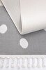 Picture of Koza Carpet Sparkle Cream Brown Cute Bear Figured Animal Figured Children's Room Carpet 133x190 33450A 133 x 190