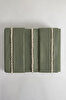 Picture of Koza Home Boho Fringed Green Duvet Cover Set Double 200 x 220 7030A 200 x 220