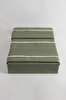 Picture of Koza Home Boho Fringed Green Duvet Cover Set Double 200 x 220 7030A 200 x 220