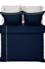 Picture of Koza Home Boho Fringed Blue Duvet Cover Set Double 200 x 220 7031A 200 x 220