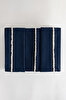 Picture of Koza Home Boho Fringed Blue Duvet Cover Set Double 200 x 220 7031A 200 x 220