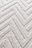Picture of Koza Carpet Malta Scandinavian Cream Carpet Living Room Bedroom Hallway Kitchen Machine Rug 33058 80 x 80