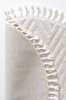 Picture of Koza Carpet Malta Scandinavian Cream Carpet Living Room Bedroom Hallway Kitchen Machine Rug 33058 80 x 80