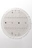 Picture of Koza Carpet Malta Scandinavian Cream Black Carpet Living Room Bedroom Hallway Kitchen Machine Rug 33412 80 x 80