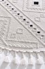 Picture of Koza Carpet Malta Scandinavian Cream Black Carpet Living Room Bedroom Hallway Kitchen Machine Rug 33412 80 x 80