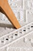 Picture of Koza Carpet Malta Scandinavian Cream Black Carpet Living Room Bedroom Hallway Kitchen Machine Rug 33412 80 x 80