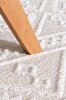 Picture of Koza Carpet Malta Scandinavian Cream Carpet Living Room Bedroom Hallway Kitchen Machine Rug 33412 80 x 80