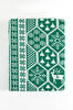 Picture of Koza Home Destino Green New Year Christmas Patterned Tv Blanket 130x170 2026 130 x 170