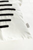 Picture of Koza Home Craft Black Stripe Patterned Beaded Fiber Filled Cushion 43 x 43 35306A 43 x 43
