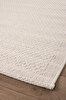 Picture of Koza Halı Koza Hayad Origine Cream Carpet Living Room Bedroom Hallway Machine Made Carpet B3667A 77 x 120