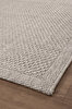 Picture of Koza Carpet Koza Hayad Origine Gray Carpet Living Room Bedroom Hallway Machine Made Carpet B3667E 77 x 120