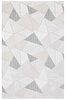 Picture of Koza Carpet Koza Hayad Gray Carpet Living Room and Sitting Room Bedroom Corridor Machine Carpet 51455D 80 x 150