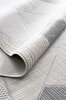 Picture of Koza Carpet Koza Hayad Gray Carpet Living Room and Sitting Room Bedroom Corridor Machine Carpet 51455D 80 x 150