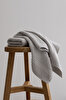 Picture of Koza Home Ivory Gray Border Micro Fiber 100% Cotton 2-Piece Hand Face Towel Set 50 X 90 - 50 X 90 1108A 50 x 90 - 50 90