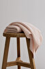 Picture of Koza Home Ivory Salmon Embossed Texture Micro Fiber 100% Cotton 2-Piece Bath Towel Set 50 X 90 - 70 X 140 1115A 50 x 90 - 70 x 140