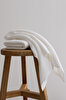 Picture of Koza Home Ivory White Embossed Textured Micro Fiber 100% Cotton 2-Piece Hand Face Towel Set 50 X 90 - 50 X 90 1119A 50 x 90 - 50 90
