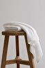 Picture of Koza Home Ivory White Corduroy Micro Fiber 100% Cotton 2-Piece Bath Towel Set 50 X 90 - 70 X 140 1125A 50 90 - 70 x 140