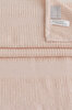 Picture of Koza Home Ivory Salmon Corduroy Micro Fiber 100% Cotton 2-Piece Bath Towel Set 50 X 90 - 70 X 140 1127A 50 90 - 70 x 140